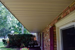 Aluminum Soffit & Fascia byDennison Exterior Solutions & Gutter Topper