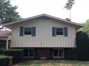 Before: Dennison Exterior Solutions & Gutter Topper 