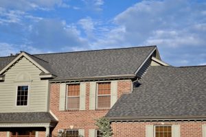 CertainTeed's LandMark Pro Driftwood Shingles installed by Dennison Exterior Solutions & Gutter Topper in Granger Indiana