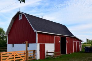 Dennison Exterior Solutions & Gutter Topper: CertainTeed LandMark Moire Black Shingles