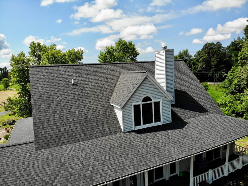 Baroda Michigan Roof Project - Dennison Exterior Solutions & Gutter Topper