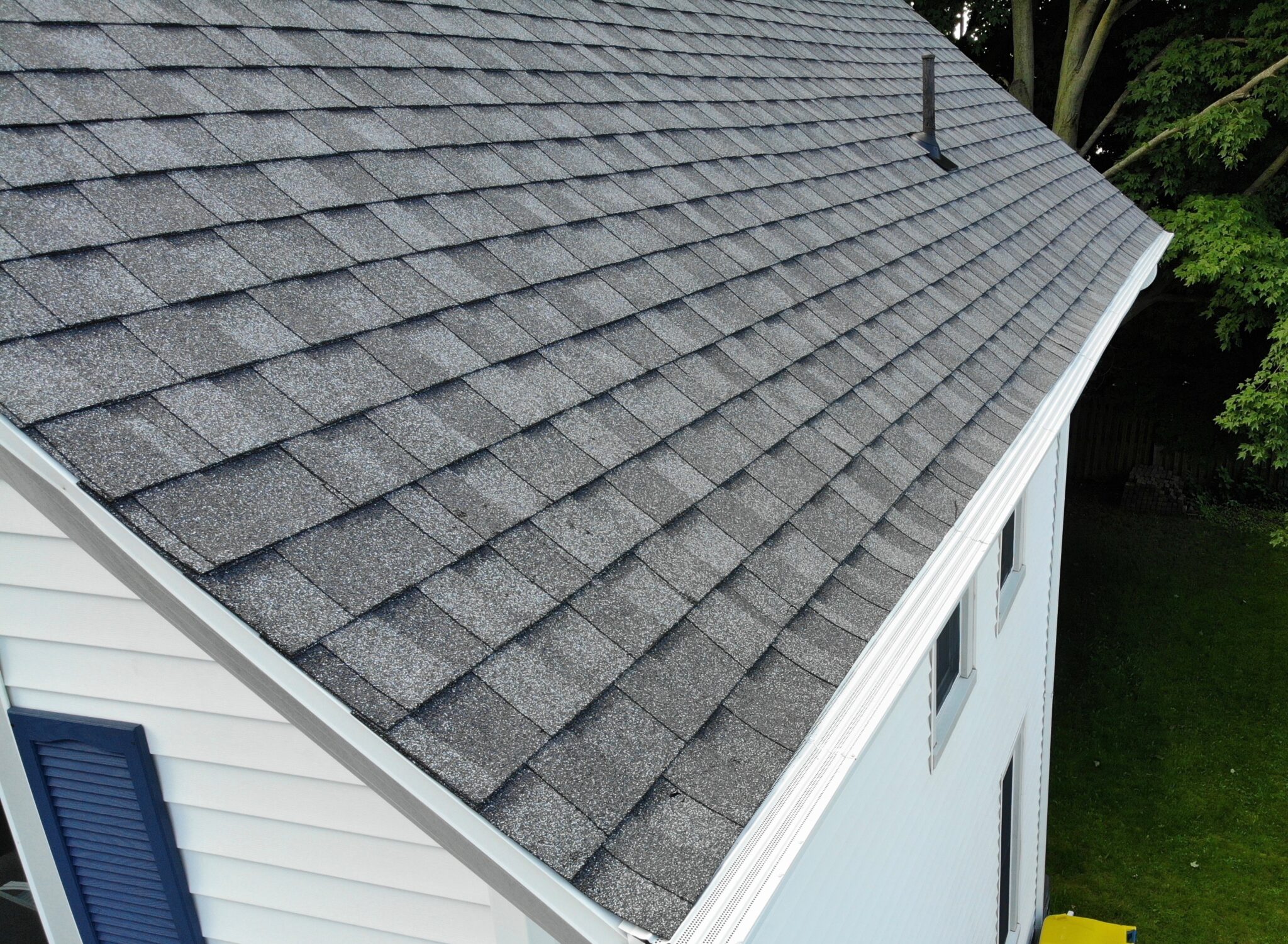 White Solution Gutter Guards Dennison Exterior Solutions