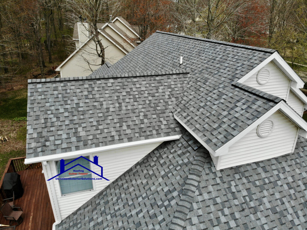 LandMark Pro & NorthGate Pewter Lifetime Warranty Shingles Dennison