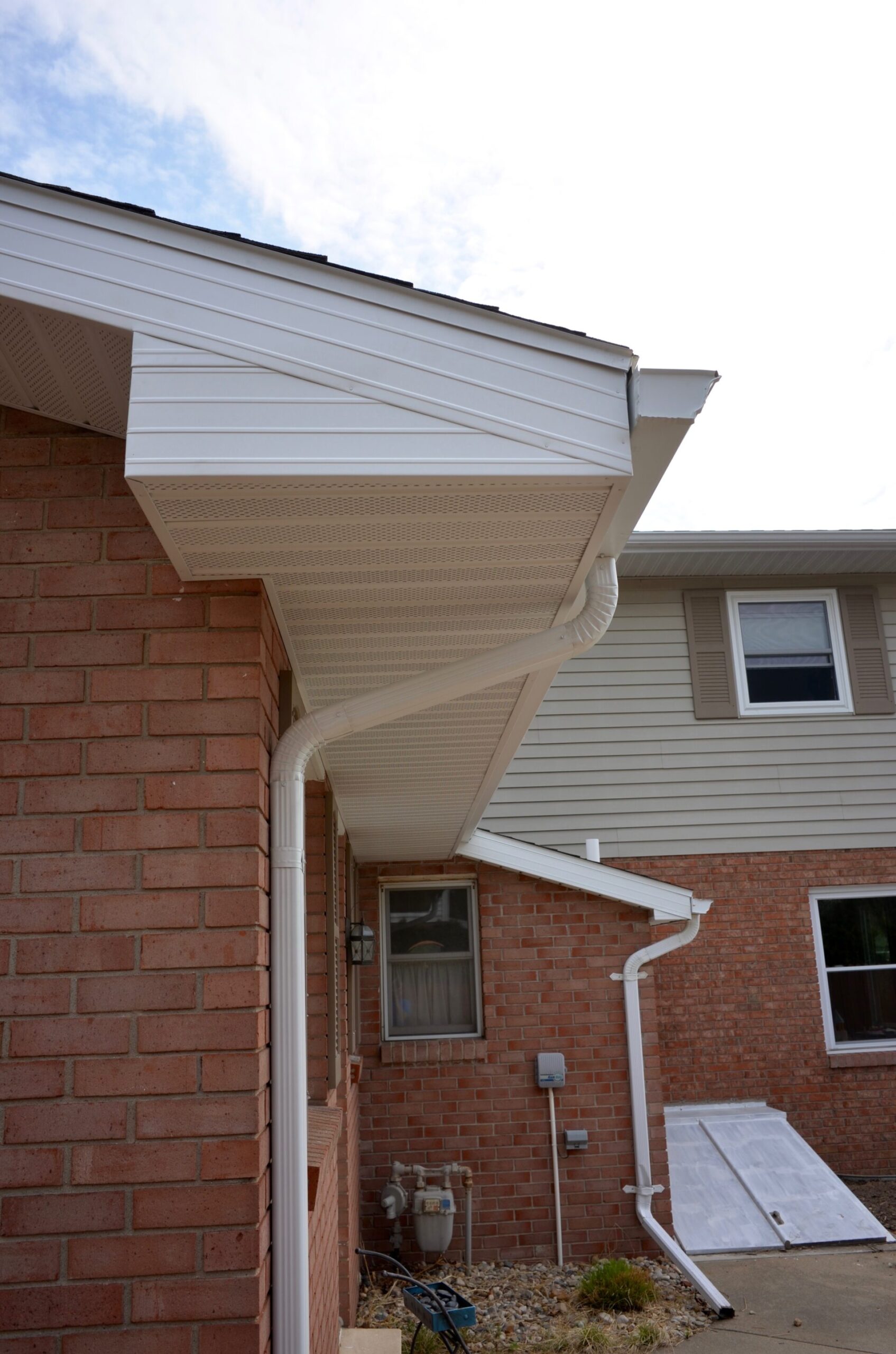 White Soffit & Fascia