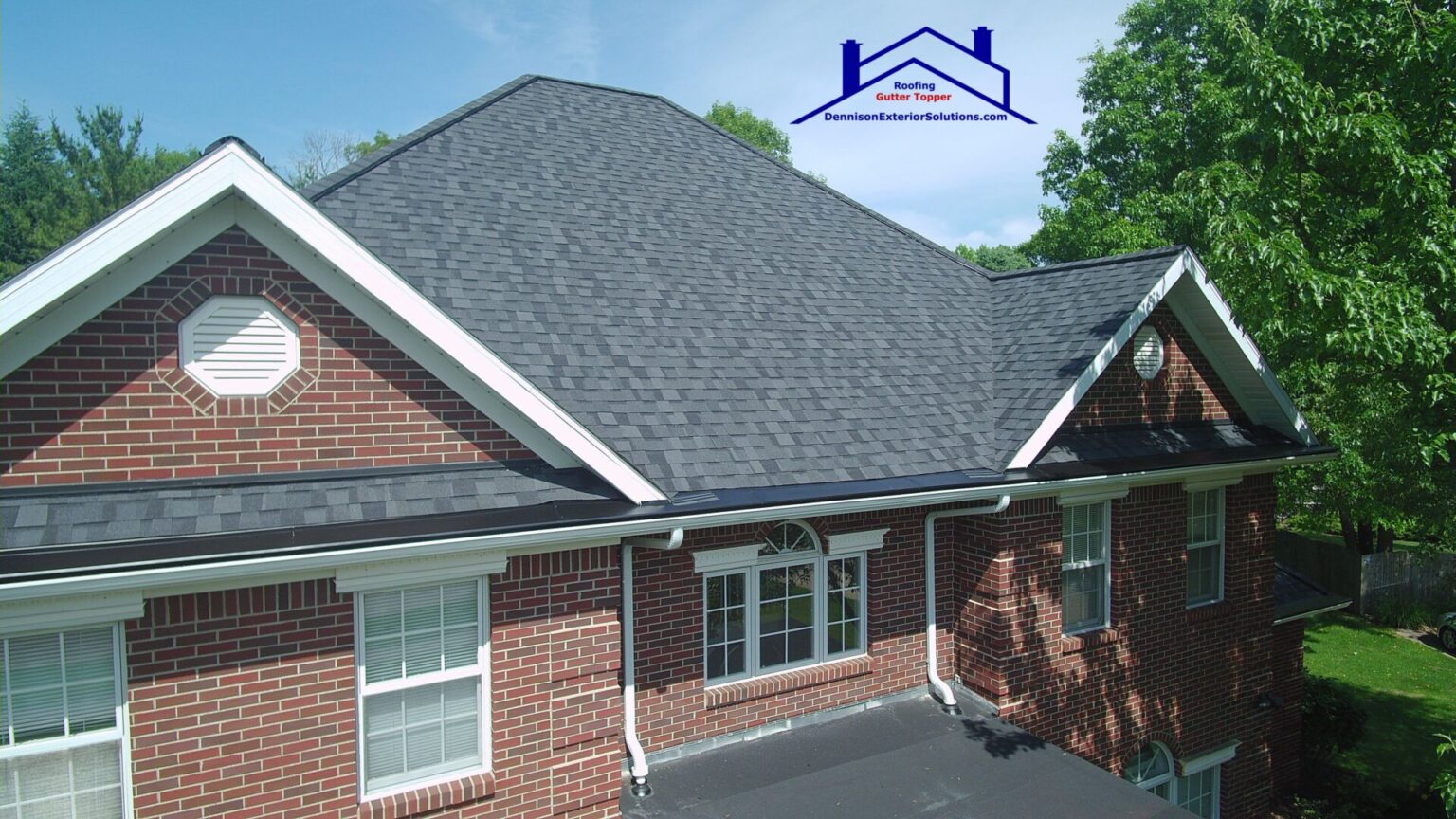 LandMark Pro & NorthGate Moire Black Lifetime Warranty Shingles