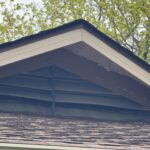 Gable end with Wicker aluminum fascia in Berrien Springs, MI