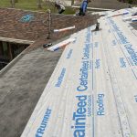 CertainTeed WinterGuard at the eaves and RoofRunner underlayment on a Coloma, MI roof