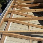 St. Joseph MI Roof Leaf Terminator 07 Roof deck opened up during tear-off before new decking was installed in St. Joseph, MI