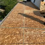 St. Joseph MI Roof Leaf Terminator 08 New roof decking installed during the partial redeck on a St. Joseph, MI roof replacement