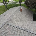 CertainTeed ridge vent and Weathered Wood hip and ridge caps in Stevensville, MI