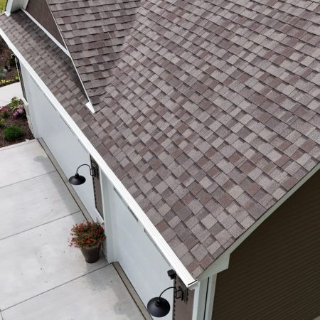 White Solution Cover against brown siding in Valparaiso, IN